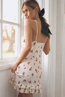 By Anthropologie Pointelle Pajama Dress