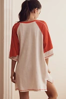 By Anthropologie Oversized Graphic Sleep T-Shirt