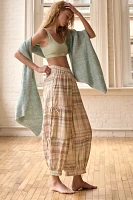 By Anthropologie Relaxed Flannel Jogger Pants