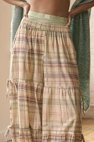 By Anthropologie Relaxed Flannel Jogger Pants