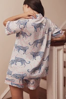 Katie Kime Cosmic Cheetah Pajama Set