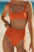 LSPACE Desi High-Waisted Bikini Bottoms
