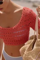 LSPACE Sweetest Thing Crochet Top