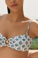 LSPACE x Anthropologie Jasper Bandeau Bikini Top