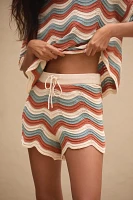 LSPACE Make Waves Knit Shorts