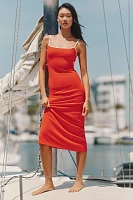 LSPACE Jordana Sleeveless Rib Midi Dress
