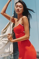 LSPACE Jordana Sleeveless Rib Midi Dress