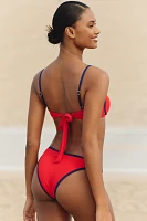 LSPACE Hazel Rib Bikini Top