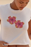 LSPACE Cropped Baby Tee