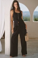 LSPACE Sofie Linen Vest