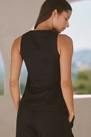 LSPACE Sofie Linen Vest