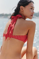Frankies Bikinis Sunday Halter Bikini Top