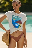 LSPACE x Rails Classic Crew-Neck Graphic Tee