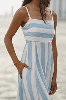 Beach Riot Rianne Square-Neck Dress