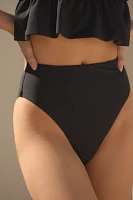 By Anthropologie Mari High-Waisted Bikini Bottoms