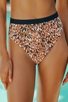 Celandine Banded Bikini Bottoms