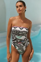 Carla Petelski x Celandine Ruched One-Piece Swimsuit