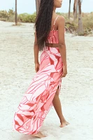 Peixoto Rose Side-Slit Maxi Skirt