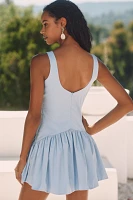 Peixoto Addison Sleeveless Drop-Waist Mini Dress