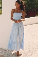 Peixoto Clementine Tiered Maxi Dress
