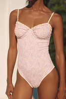 LoveShackFancy Brooksie One-Piece Swimsuit