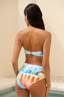 Seafolly Aquarius High-Waisted Bikini Bottoms