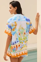 Seafolly Aquarius Short-Sleeve Shirt