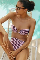 JETS Zarla Geo Bandeau Bikini Top