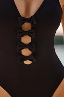 Seafolly Bow-Front One-Piece Swimsuit