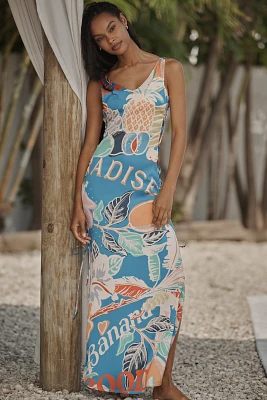 Maaji Tropical Bliss Jasmine Maxi Dress