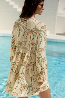 Maaji Linen Blend Boho Mini Dress