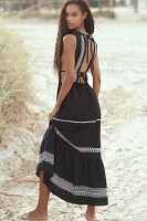 Lemlem Lelisa Sleeveless V-Neck Maxi Dress