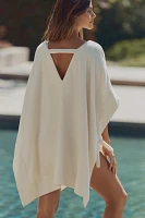 Vitamin A Oasis Terry V-Neck Poncho Dress
