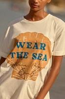 Malai x Anthropologie We Are The Sea Tee