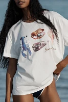 Malai Seashell Oversized Graphic Tee