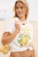 Malai Paradise Splash Oversized Tee