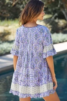 Duet Frill Cover-Up Mini Dress