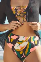 Maaji Suzy Q High-Waisted Bikini Bottoms