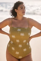 Citrine Swim Luna Plus One-Piece Swimsuit