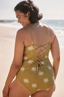Citrine Swim Luna Plus One-Piece Swimsuit