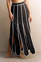 Azulu Cetina Linen Maxi Skirt