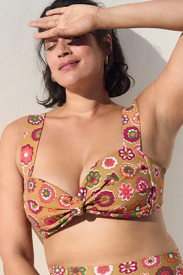 Montce Mazzy Plus Floral Hayden Bikini Top