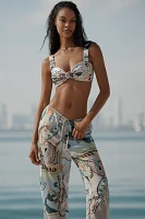 Montce St. Barths Floral Hayden Bikini Top
