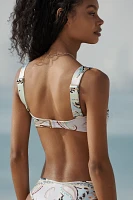 Montce St. Barths Floral Hayden Bikini Top