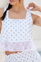 Montce Square-Neck Crop Top