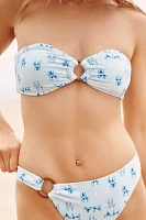 Dippin' Daisy's Terry Lotus Bandeau Bikini Top