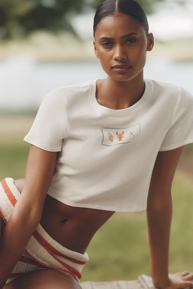 Dippin' Daisy's Cropped Baby Tee
