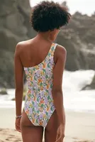 Charlie Holiday Dynasty One-Shoulder One-Piece Swimsuit