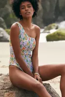Charlie Holiday Dynasty One-Shoulder One-Piece Swimsuit