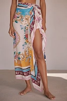 Agua Bendito Marine Pareo Cover-Up Skirt